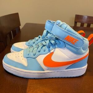 Kids' Nike Court Borough 2 High Top Sneaker